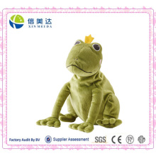 The Frog Prince Plush Toy Soft Green Frog Toy